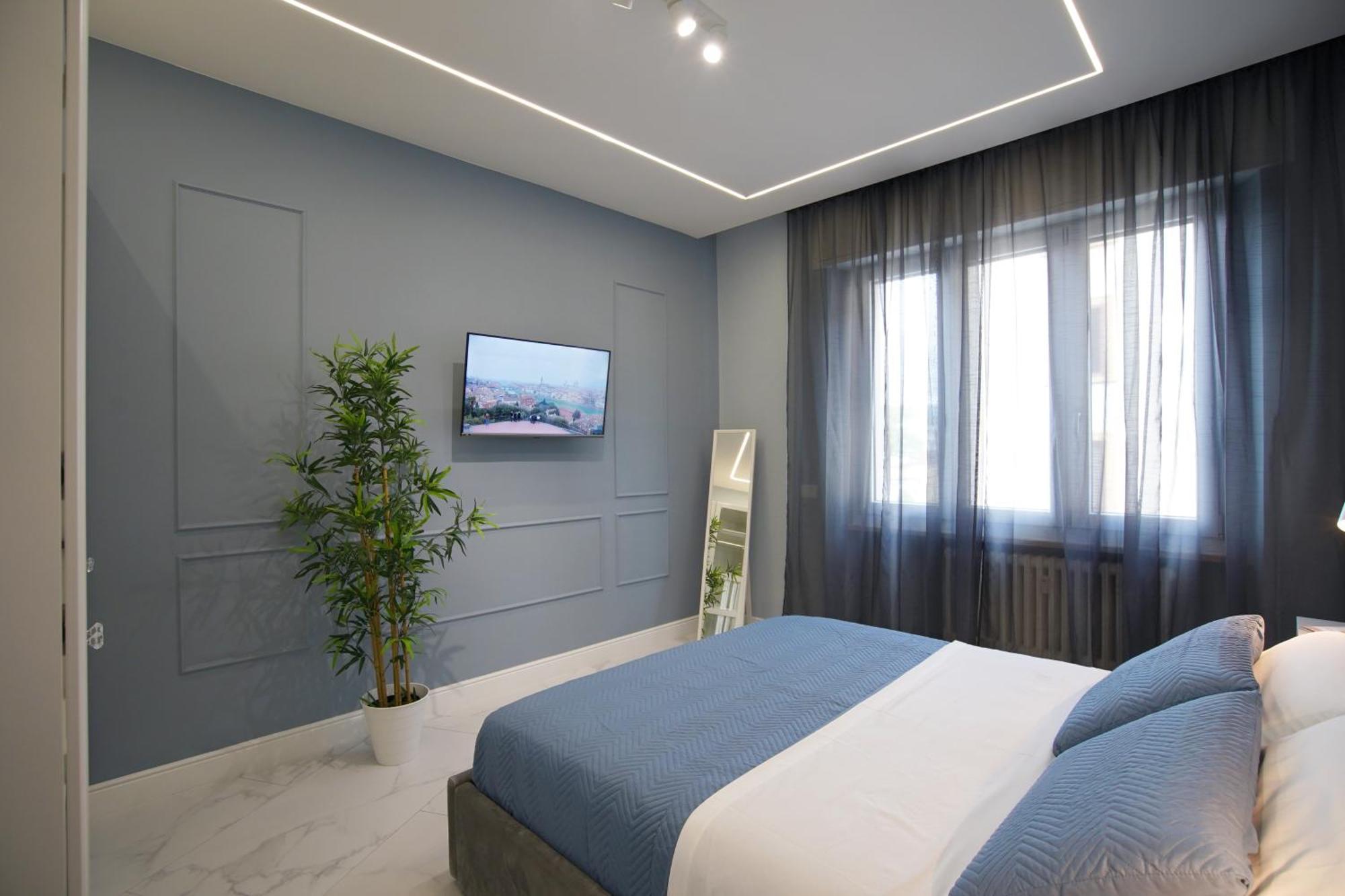Apartamento Sky Downtown Smn ,train Station,2 Letti,balcone Florencia