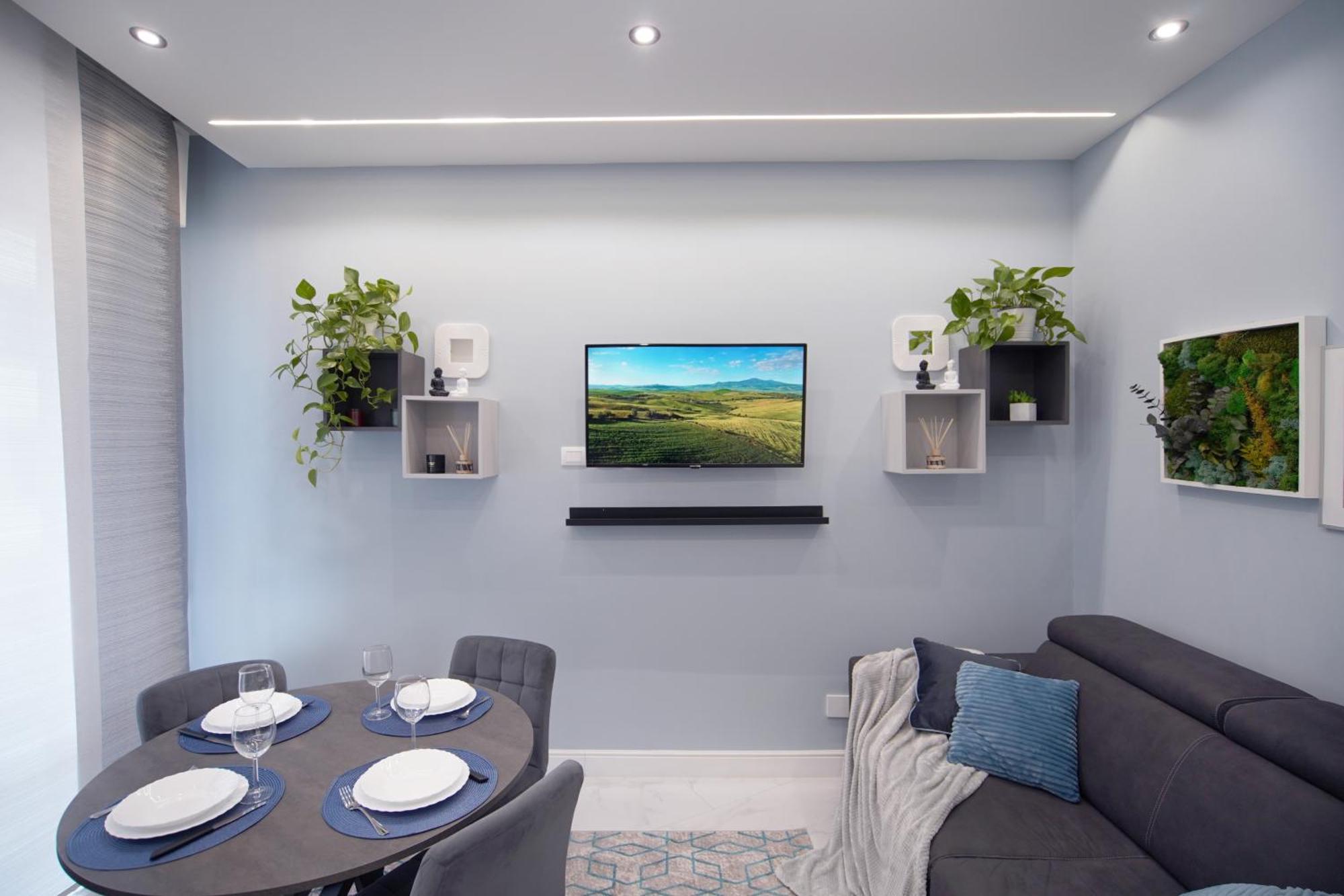 Apartamento Sky Downtown Smn ,train Station,2 Letti,balcone