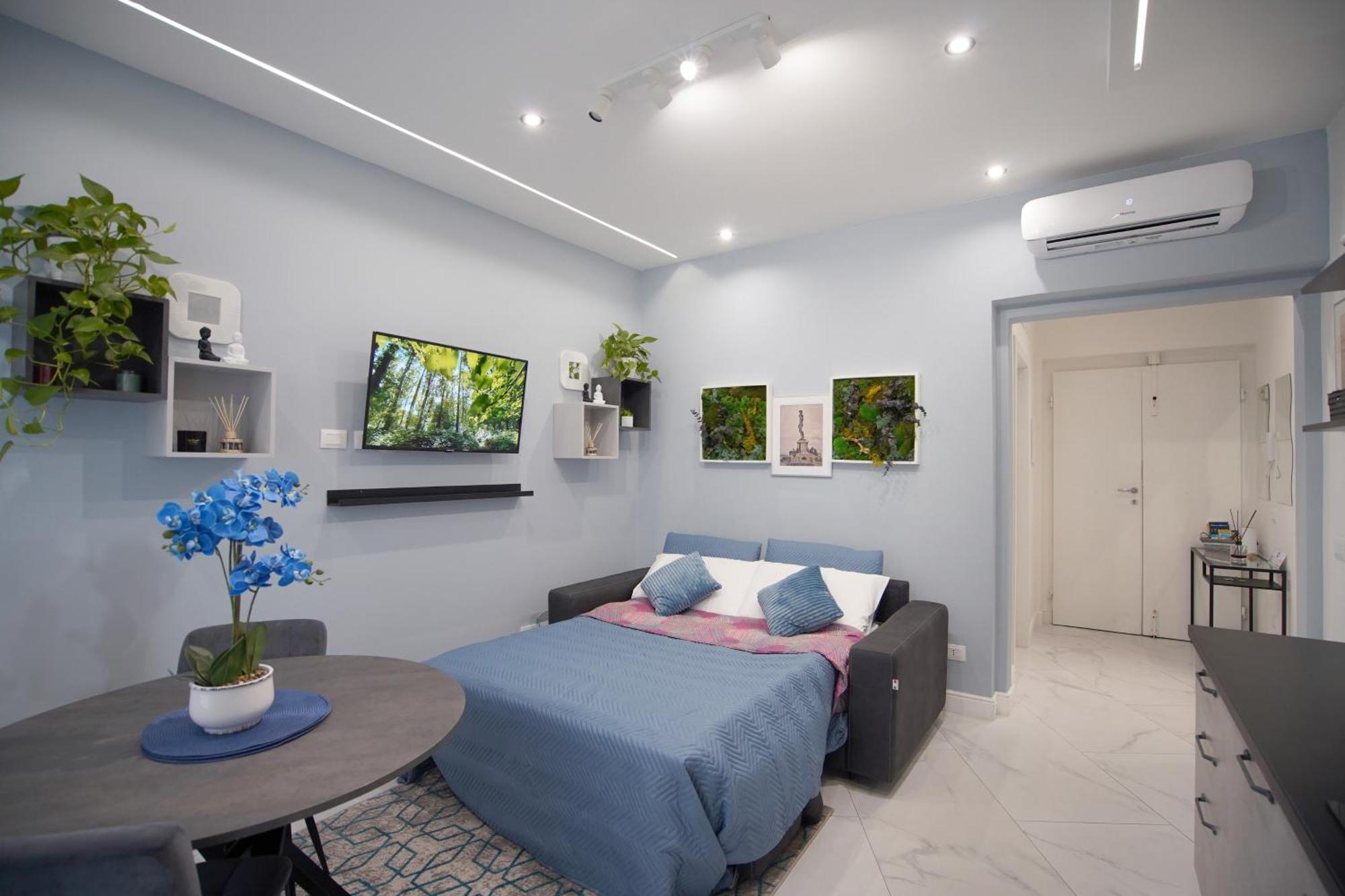 Sky Downtown Smn ,train Station,2 Letti,balcone Apartamento *